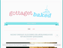 Tablet Screenshot of gottagetbaked.com